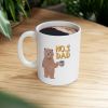 Number One Dad Bear Coffee Tea Mug