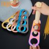 Stainless Steel Spaghetti Measurer Pasta Noodle Measure Cook Kitchen Cake Ruler Tapeline Free Measuring Tool