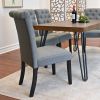 Ashford 7-Piece Dining Set, Hairpin Dining Table with 6 Chairs, 4 Color Options