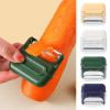 Fruit Peeler Magnetic Design Non-slip Sharp Peeling Fruit Grater Double-sided Blade Vegetable Potato Peeler Kitchen Gadget